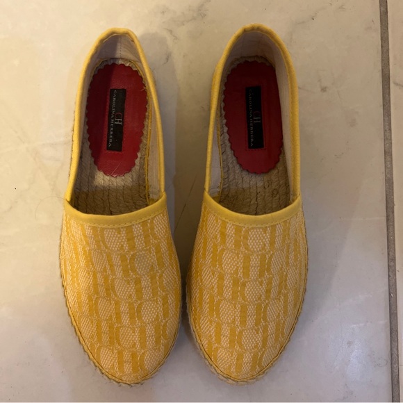Carolina Herrera Yellow Espadrilles, Women’s Size 36 (5.5 US), Valued at $300 - Picture 4 of 8